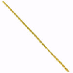 Guld & Sølv Design Cordel Armbånd I Forgyldt Sølv 8956/F