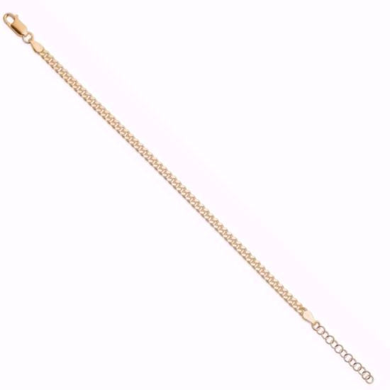 Guld & Sølv Design Seville Armbånd I Forgyldt Sølv 8946/F