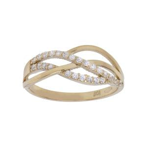 Nordahl Andersen Siersbøl  Ring i 8kt Guld med Zirkonia 10428260300