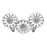 Christina Watches White Marguerite Trinity Charms incl Læderarmbånd 630-S116