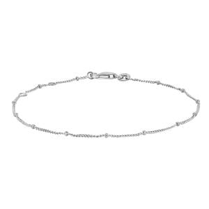 Nordahl Andersen Armbånd I Rhodineret Sølv Med Små Kugler 80254660900