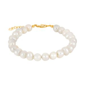 Nordahl Andersen Armbånd med Ferskvandsperler med Forgyldt Lås 80890025900