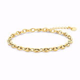 Guld & Sølv Design Armbånd i IP Guldbelagt Rustfri Stål 8CB-91290