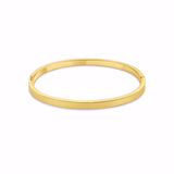 Guld & Sølv Design Armring i Stål med IP Guldbelægning 4mm Tråd 8CB-91376