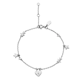 Maanesten Esma Armbånd i Rhodineret Sølv 8632C