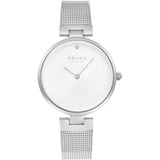 Obaku Diamant Steel Dameur I Stål Med En Lille Diamant V256Lxcimc | Hurtig levering