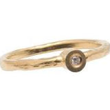 Heiring Mai Ring I 14Kt Guld Med 0,02Ct Diamant 78-7-70 | Hurtig levering