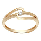 Nordahl Andersen Ring I 8Kt Guld Med Zirkonia 183 021Cz3