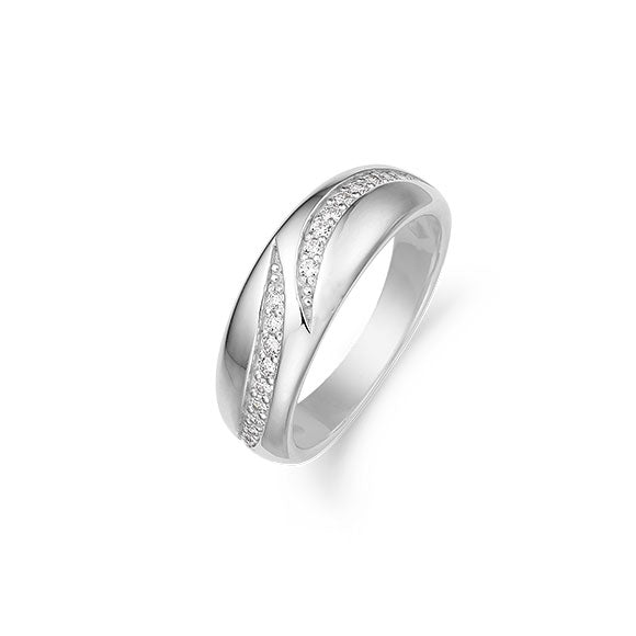 Aagaard Ring Rhodineret Sølv 21623332-75