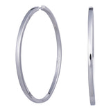 Siersbøl Ørering Rhodineret Sølv Creol 30Mm 316 123