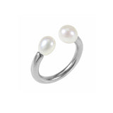 Zeezen Ring Titan Titan/Perle 4.305.02