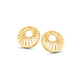 Spirit Icons Peacock Ørering Forgyldt 41312