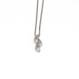 Aagaard Halskæde 14Kt Hvidguld Med 0,09Ct Diamant 4433045-45