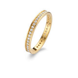 Spirit Icons Chic Rustic 2mm Ring Forgyldt 53072