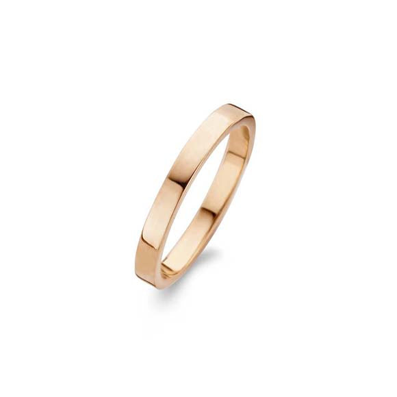 Spirit Icons Raw Polished Ring Rosa 53164