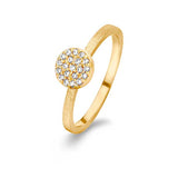 Spirit Icons Mini Ring Forgyldt med Zirkon Str 54 53212