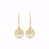 Guld & Sølv Design Ørehænger I 8Kt 5587/08