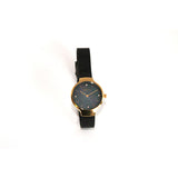 Obaku Dameur Sort Lænke/Skive Double Krans V241Lxgbmb
