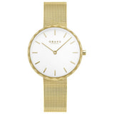 Obaku Folder Gold Dameur I Double Stål V252Lxgimg